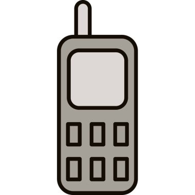 Web Kullanımı için Nokia Simgesi, Vektör İllüstrasyonu