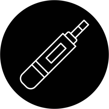 Hamilelik Test Simgesi, Web Kullanımı için Vektör İllüstrasyonu