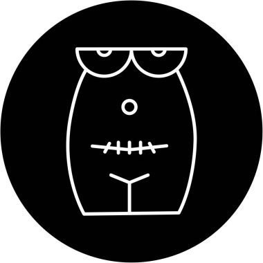 Web Kullanımı için Cerrahi Simgesi, Vektör İllüstrasyonu