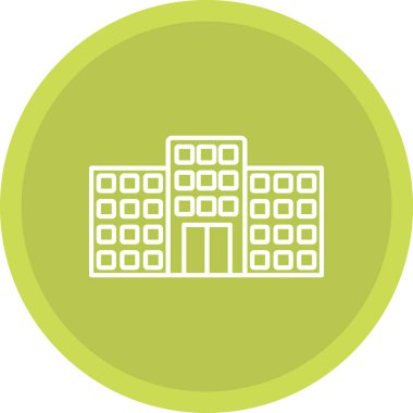 Web Kullanımı için Ofis Simgesi, Vektör İllüstrasyonu