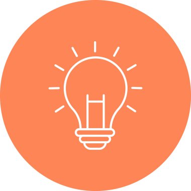 Ampul Simgesi, Web Kullanımı için Vektör Resimleri