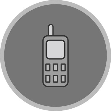 Web Kullanımı için Nokia Simgesi, Vektör İllüstrasyonu