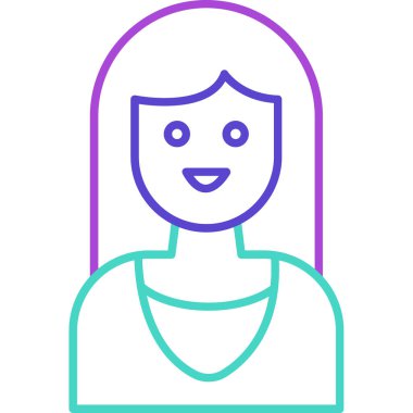 Ana Simge, Web Kullanımı için Vektör İllüstrasyonu