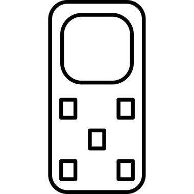 Telefon. svg Simgesi, Web Kullanımı için Vektör İllüstrasyonu