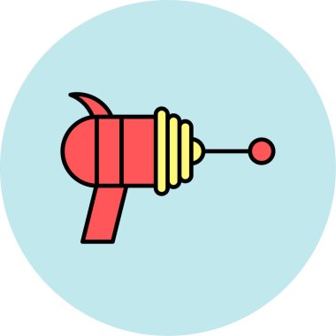 Web Kullanımı için Patlatıcı Simgesi, Vektör İllüstrasyonu