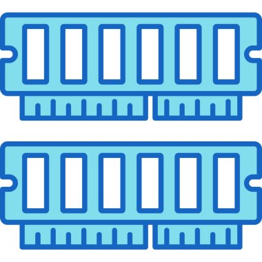 Ram Simgesi, Web Kullanımı için Vektör İllüstrasyonu