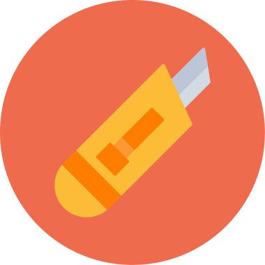 Web Kullanımı İçin Kesici Simgesi, Vektör İllüstrasyonu