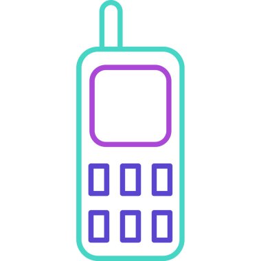 Web Kullanımı için Nokia Simgesi, Vektör İllüstrasyonu