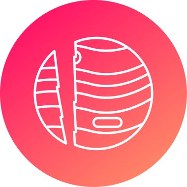 Web Kullanımı İçin Yok Edilmiş Simge, Vektör İllüstrasyonu