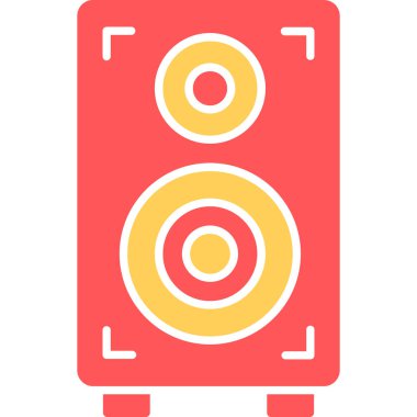 Web Kullanımı için Sözcü Simgesi, Vektör İllüstrasyonu