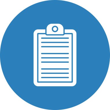 Web Kullanımı için Pano Simgesi, Vektör İllüstrasyonu