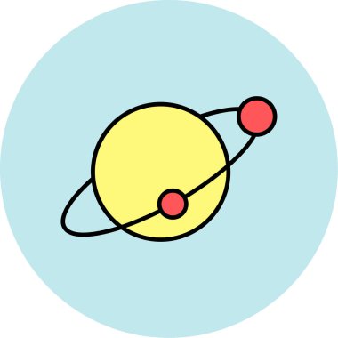 Satürn Simgesi, Web Kullanımı için Vektör Resimleri