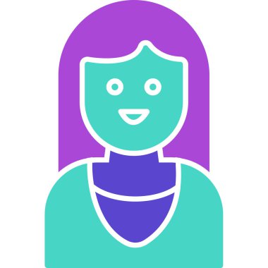 Ana Simge, Web Kullanımı için Vektör İllüstrasyonu