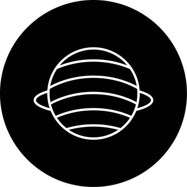 Satürn Simgesi, Web Kullanımı için Vektör Resimleri