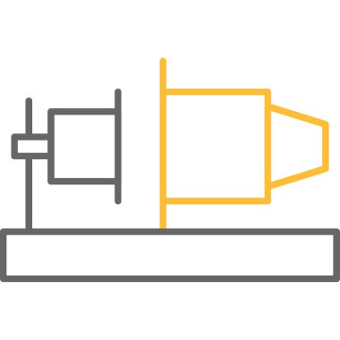 Graham Bell Yüzüncü Telefon Simgesi, Web Kullanımı için Vektör İllüstrasyonu