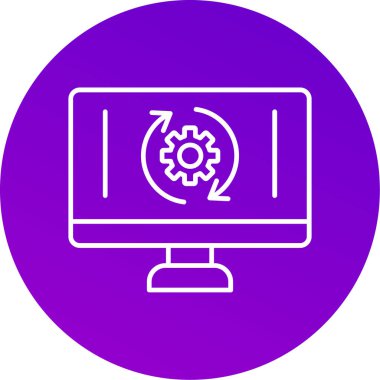 Web Kullanımı için Ekran Simgesi, Vektör Resimleri İzle