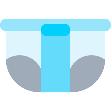 Web Kullanımı için Bez Simgesi, Vektör İllüstrasyonu