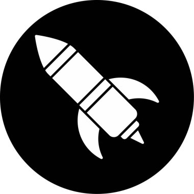 Web Kullanımı için Mezail Simgesi, Vektör İllüstrasyonu