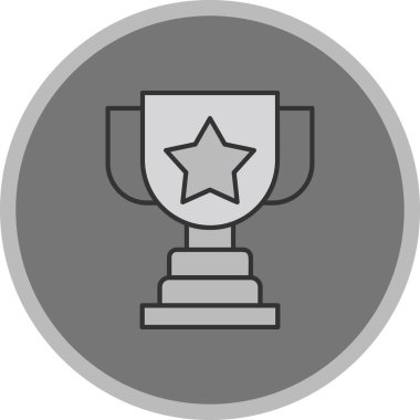 Web Kullanımı İçin Ödül Simgesi, Vektör İllüstrasyonu