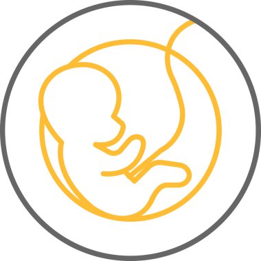 Fetüs Simgesi, Web Kullanımı için Vektör Resimleri