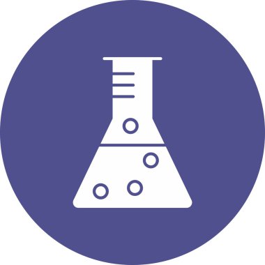 Beaker Simgesi, Web Kullanımı için Vektör İllüstrasyonu