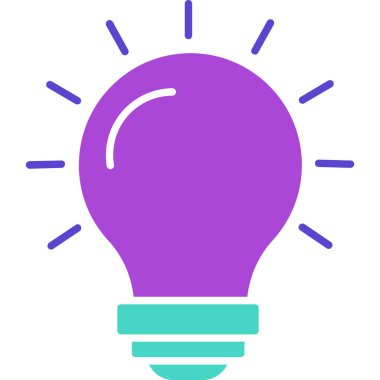 Web Kullanımı için hafif Simge, Vektör İllüstrasyonu