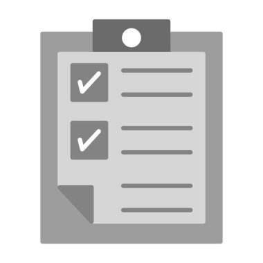 Web Kullanımı için Not Defteri Simgesi, Vektör İllüstrasyonu