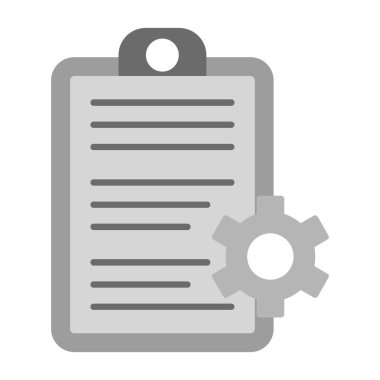 Web Kullanımı için Proje Simgesi, Vektör İllüstrasyonu