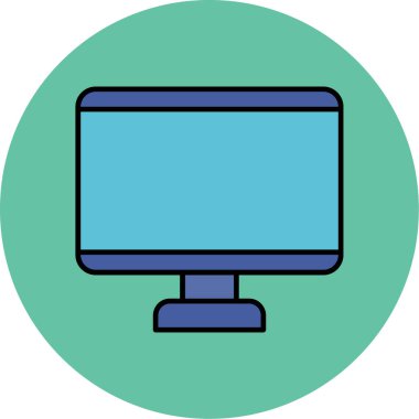 Web Kullanımı için Simge İzle, Vektör İllüstrasyonu