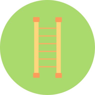 Web kullanımı için Merdiven Simgesi, Vektör İllüstrasyonu