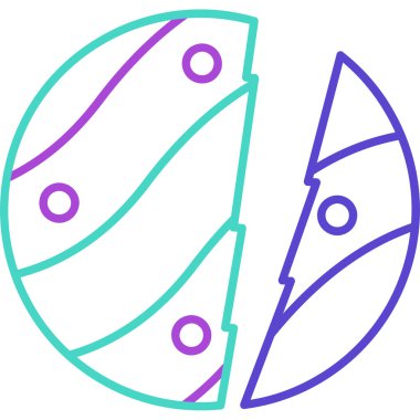 Web Kullanımı İçin Yok Edilmiş Simge, Vektör İllüstrasyonu