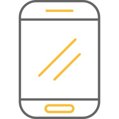 Web Kullanımı için Telefon Simgesi, Vektör İllüstrasyonu