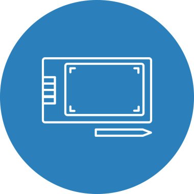 Elektronik Aygıt Simgesi, Web Kullanımı için Vektör İllüstrasyonu