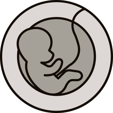 Fetüs Simgesi, Web Kullanımı için Vektör Resimleri