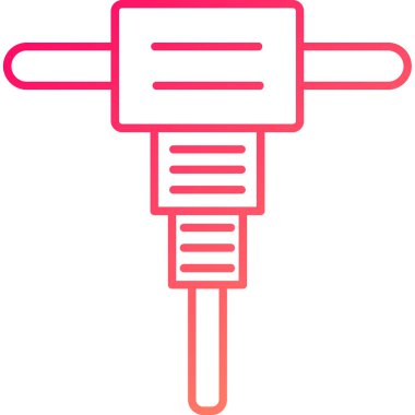 Kaya matkabı Simgesi, Web Kullanımı için Vektör İllüstrasyonu