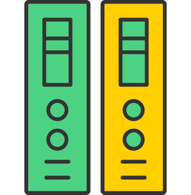 Bağlayıcı Simgesi, Web Kullanımı için Vektör İllüstrasyonu