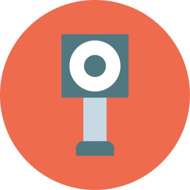 Web Kullanımı için Butterstamp Simgesi, Vektör İllüstrasyonu