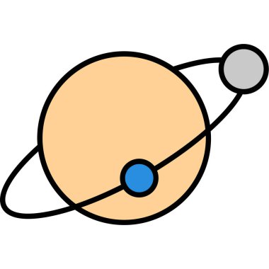 Satürn Simgesi, Web Kullanımı için Vektör Resimleri