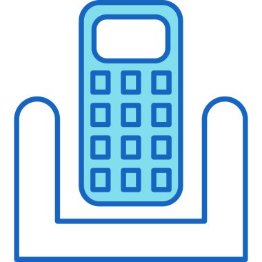 Web Kullanımı için Kablosuz Telefon Simgesi, Vektör Resimleri