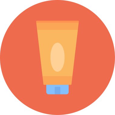 Vücut Losyonu Simgesi, Web Kullanımı için Vektör İllüstrasyonu