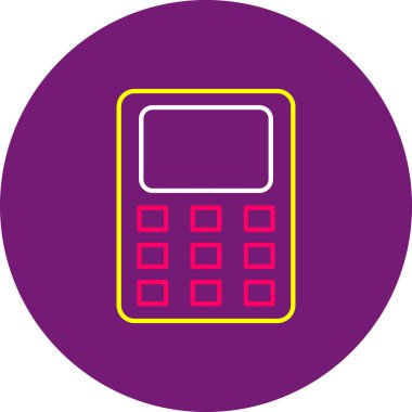 Samsung Galaksi Simgesi, Web Kullanımı için Vektör İllüstrasyonu