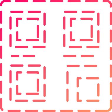 Qr Kod Simgesi, Web Kullanımı için Vektör Resimleri