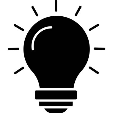 Web Kullanımı için hafif Simge, Vektör İllüstrasyonu