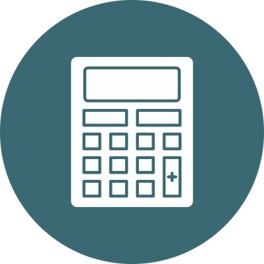Web Kullanımı için Hesap Makinesi Simgesi, Vektör Resimleri