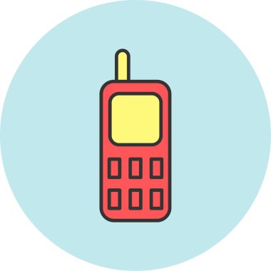 Web Kullanımı için Nokia Simgesi, Vektör İllüstrasyonu