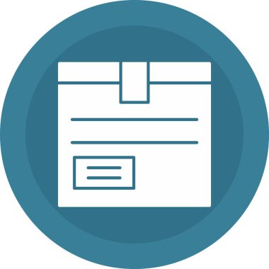 Web Kullanımı için Paket Simgesi, Vektör İllüstrasyonu