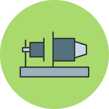 Graham Bell Yüzüncü Telefon Simgesi, Web Kullanımı için Vektör İllüstrasyonu