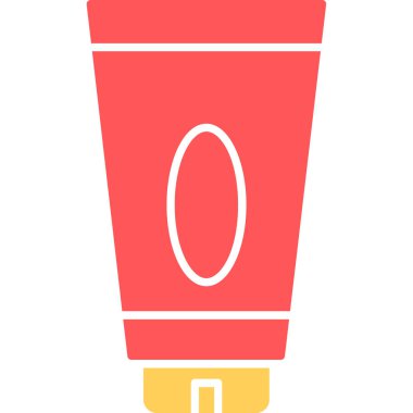 Vücut Losyonu Simgesi, Web Kullanımı için Vektör İllüstrasyonu