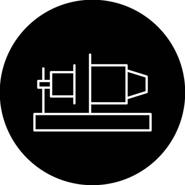 Graham Bell Yüzüncü Telefon Simgesi, Web Kullanımı için Vektör İllüstrasyonu