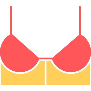 fashion bra icon. vector illustration